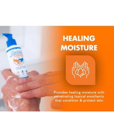 Natural Hand Barrier Lotion for Dry Skin - Lauricidin Coconut Orange Scent | 3.3oz Pump | International Shipping Available - Buy Online on GoSupps.com