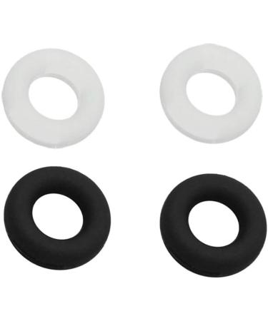 Healifty 10 Pairs Anti-Slide Silicone Ring Ear Hooks for Glasses & Sunglasses - White & Black Accessories for Repair - Buy Online on GoSupps.com