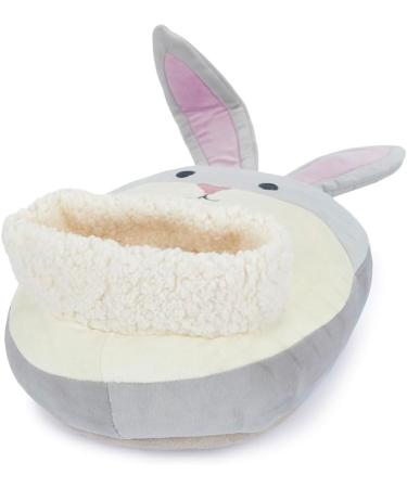 Balvi Foot Warmer Rabbit - Grey | Soft Polyester | Flexible Ears | 39x30x7 cm | Perfect for Cozy Comfort - Buy Online on GoSupps.com