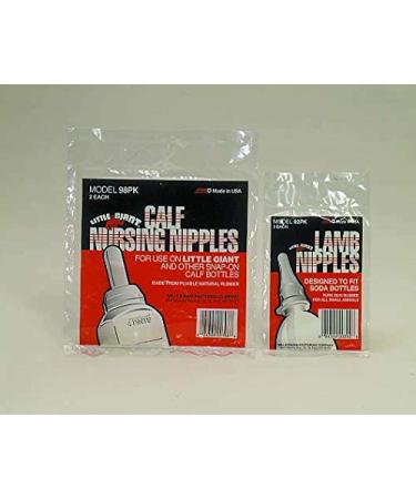 Little Giant Lamb Nursing Bottle Nipples 3 Pack - Item No. 92PK - Buy Online on GoSupps.com