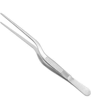 Asukohu Professional Stainless Steel Medical Tweezers Ear-Pick Tool Bending Tweezers for Ear Cleaning and Care Bend Tweezers - Buy Online on GoSupps.com