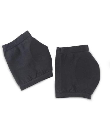 PLAFOPE Gel Heel Socks Dry Feet Socks Black Heel Cracked Heel Socks Heel Moisturizing Sock Open Toe Black Sock Spa Socks Heel Sleeves Moisturizing Socks Heel Protector Foot Socks Damping - Buy Online on GoSupps.com