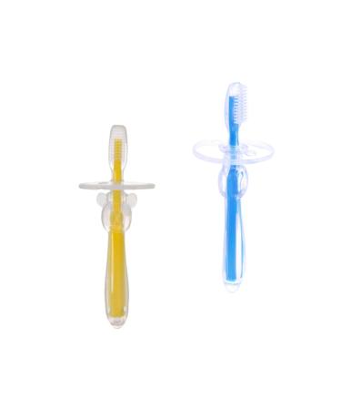 Ipetboom 2st infant baby finger toothbrush infant toothbrush baby toothbrush toothbrushes for children children's toys toy for toddlers accessories for milk teeth training toothbrush