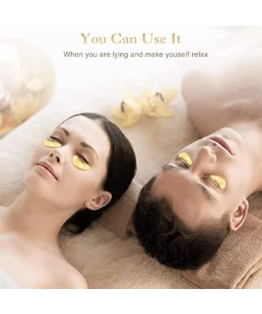 Purachic 24K Gold Eye Mask (20 Pairs) - Reduce Puffiness, Dark Circles, and Wrinkles - Brighten, Tone, and Revitalize Under Eye Skin - Buy Online on GoSupps.com