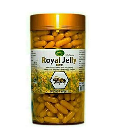 Natures King Royal Jelly 1000 Mg. 365 tablets