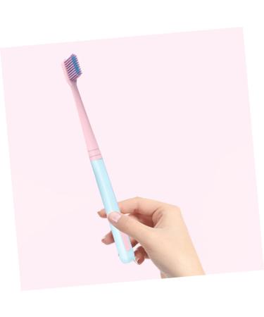 Clispeed 8-St Macaron Toothbrush - Electric & Manual Camping Toothbrushes Micro Brushes Charcoal Soft Fur Perfect for Hiking & Pregnant Women - Buy Online on GoSupps.com