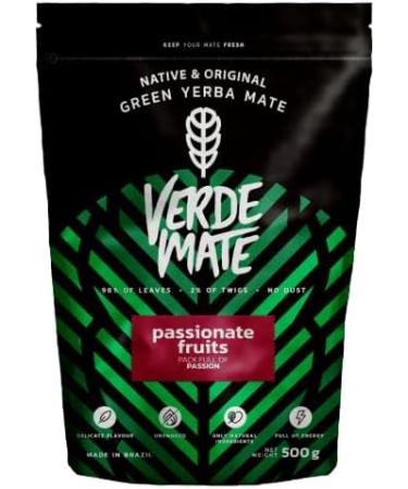 Venusti sp Z oo Verde Mate Green Passionate Fruits 05kg Rich exotic composition of yerba mate The power of fruity refreshment Natural stimulation Brazilian yerba mate 500g - Buy Online on GoSupps.com