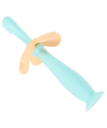 Minkissy 2 pc bristle toothbrush children toothbrush toothbrush toothbrushes for children toothbrush -toothbrush for oral care Baby training toothbrush manual sound wall