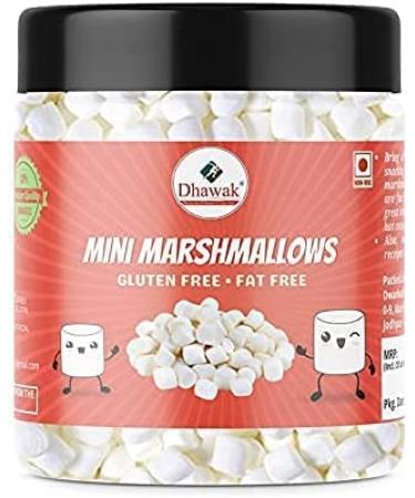 AOZA Dhawak Mini Marshmallows - Vanilla Mist Flavour - 150 GMS |Jar Pack|