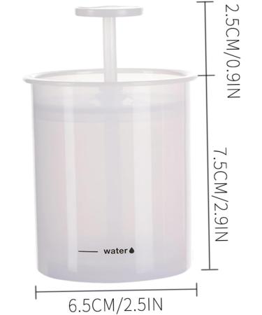 Face Cleanser Foamer Makeup Wash Bubble Maker Travel Household Rich Foam Maker Cup White cup - Buy Online on GoSupps.com