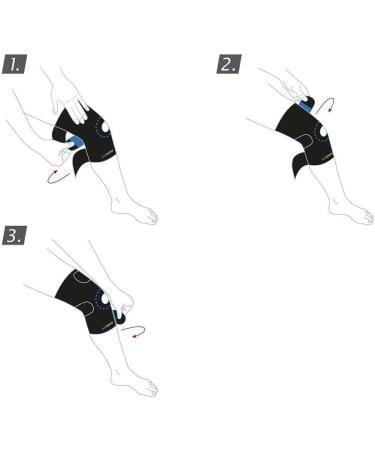 Sports Edition Knee Brace for Men & Women | Open Patella Knee Support for Injury Recovery | Universal Fit for Meniscus Tear ACL MCL Pain Relief | Black - Buy Online on GoSupps.com