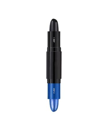 Highlight Pen Portable Pearlescent Glitter Eye Shadow Stick Double Ended Eyeshadow Pen for Eye Makeup Profile Pen (Color : E)