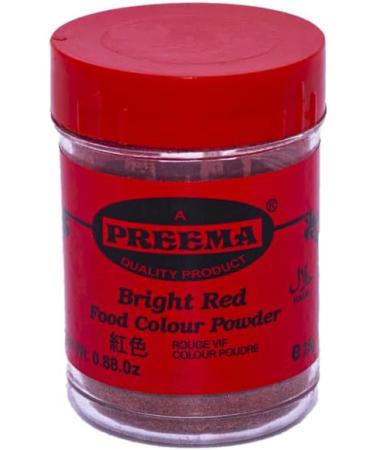Preema Bright Red Food Colour Powder(25g X 3)| Bright Red Food Colour Powde | Used in baking and icing sugar | Can also be used in cooking - Buy Online on GoSupps.com