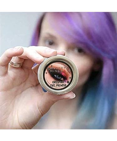 Concrete Minerals Eye Primer - Luxurious Vegan Balm Long-Lasting No Creasing Handmade in USA 10g Obsidian Color - Buy Online on GoSupps.com