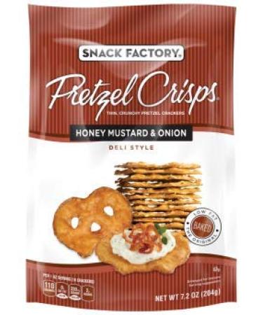 Snack Factory Deli Style Pretzel Cracker Crisps Variety Pack - 8 Flavors, 7.2 oz Bags (Pack of 8) - Buy Online on GoSupps.com