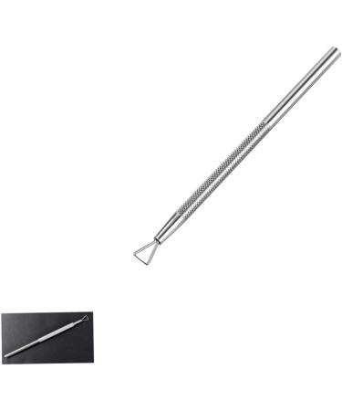 Cuticle Pusher Nail Armor Stainless Steel Triangle Cuticle Peeler Scraper Remove Gel Nail Polish Nail Art Manicure Remover Tool Nail remover - Buy Online on GoSupps.com