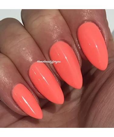 Bluesky Nail Gel Polish California Coral Peach Neon Coral Spring Summer Coral UV LED Soak Off 10ml - Buy Online on GoSupps.com