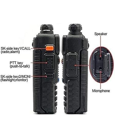 Baofeng UV-5R Dual Band Walkie Talkie Upgrade Version | 144-148/420-450Mhz Ham Two Way Radio - Buy Online on GoSupps.com