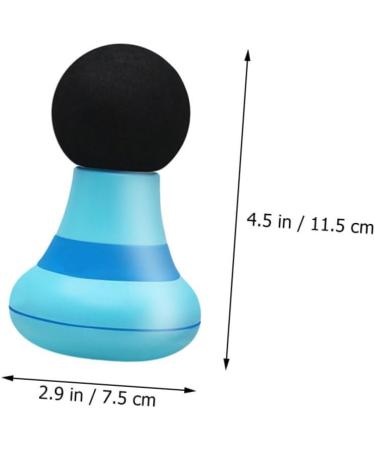 Gatuida Electric Handheld Mini Deep Muscle Massage Device - 1stk Fascia Massage Tool for Body Klein Hand & Back - Household Appliances - 11.5x7.5cm Blue - Buy Online on GoSupps.com