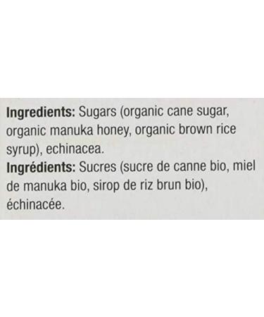 Wedderspoon Organic Manuka Honey Drops Honey & Echinacea 20 Count (Pack of 1) | Genuine New Zealand Honey | Perfect Remedy For Dry Throats Honey & Echinacea Sugar Candy - Buy Online on GoSupps.com