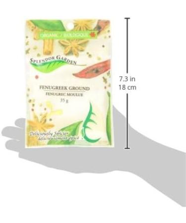 Splendor Garden organic Fenugreek Ground 35.0 Gram 35 g (Pack of 1) - Buy Online on GoSupps.com