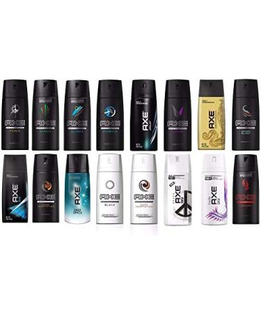 AXE Body Spray Mix Pack of 6 - 5.07 oz/150 ml Assorted Scents - Buy Online on GoSupps.com