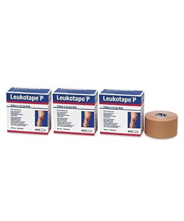 Leukotape P Sports Tape /1 1/2 X 15 Yd - (Pack of 3) - Buy Online on GoSupps.com