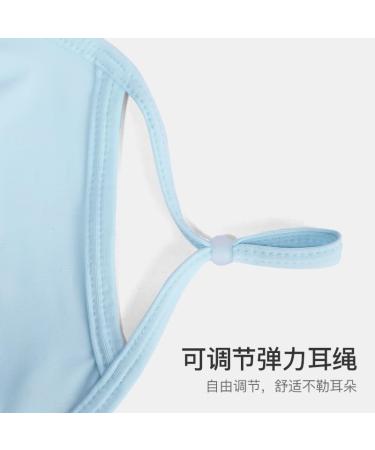 NAERTFD Sun Protection Mask for Women | Hooded Pink Full Face Sun Mask - Breathable Ice Silk for Outdoor Sports & Summer Protection - Buy Online on GoSupps.com