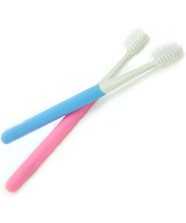 Suicra Soft Bristle Manual Toothbrushes for Adults - 2 Pack - Super Soft Cotton Random Colors - Buy Online on GoSupps.com
