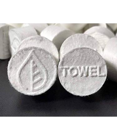 Portawipes Coin Tissues | 100 Pack with 2 Carrying Cases | Compressed Towels | Expandable Wipes - Buy Online on GoSupps.com