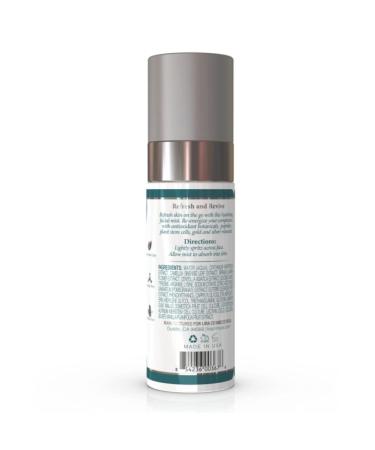 Lira Clinical Bio Hydrating Mineral Mist - Calming & Brightening Face Spray with Plant Stem Cells - 2 Oz - Hydrating Facial Mist for All Skin Types - International Shipping Available - Buy Online on GoSupps.com