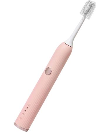 Buy Pink Electric Toothbrush Efficient Cleaning Soft Bristles Waterproof & USB Rechargeable | Ideal for Home & Travel - Buy Online on GoSupps.com