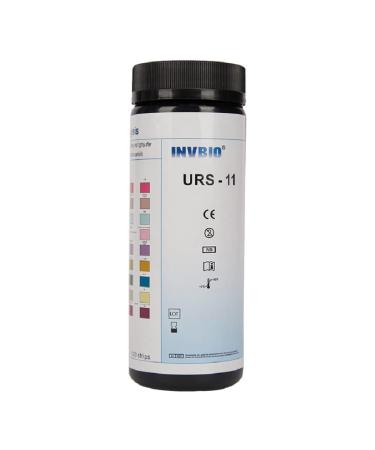 INVBIO Urine Strips 11 Parameters ph Ketone Test Strips for Testing Ketosis etc, Home Health Test Strips, Accuracy and Precision Urinalysis Strips - 100ct