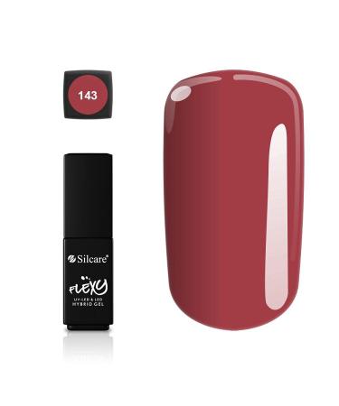 143 Silcare Soak Off Hybrid UV LED Flexy Gel Manicure Nails 4.5g