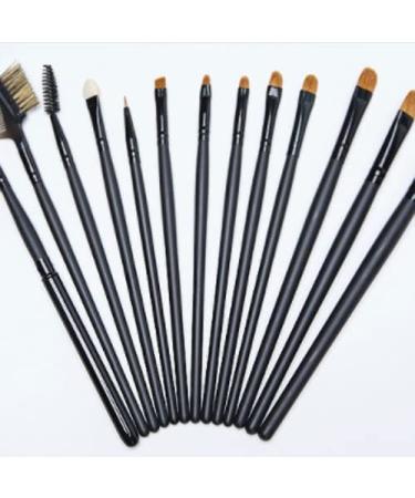 Buy MADALIAN 18 Makeup Brushes Set - Wooden Handle Ebony Foundation Brush - Professional Quality for Flawless Makeup Application - Buy Online on GoSupps.com