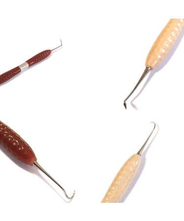 JZJZ 7-Part Dental Care Spatula Set | Titanium Coated Dental Resin Trimmer & Tool Kit for Restoration | Thick Grip Dental Tools for Professionals - Buy Online on GoSupps.com