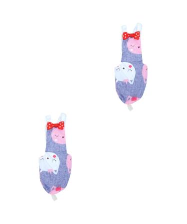 PopetPop 2st Parrot Deaf Tube Costume Food For Bird Cage Deaf Windulas Bird Clothing Pet Windulas Nymphatic DISCHING FLICK Suit Bird Whites Flight Suit for Birds Small Parrot Lx2Pcs Graux2st