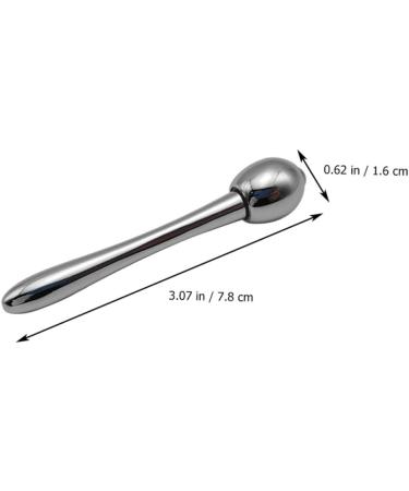Healeved 1pc Eye Cream Stick Ice Facial Globes Home Tools Eye Cream Board Cooling Facial Stick Skincare Tool Scratchboard Tools Beauty Rod Zinc Alloy Beauty Products Household 7.8x6cm Silver - Buy Online on GoSupps.com