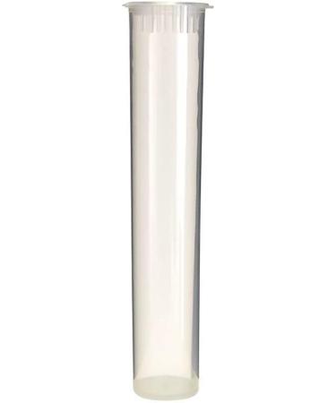 W Gallery 100 Clear 98mm Pop Top Joints Smell-Proof Pre-Roll Blunt Container Holder Vial for RAW Cones - BPA-Free Plastic Tubes - Fits 98 Special, 84mm, 83mm, 80mm Cones - Buy Online on GoSupps.com