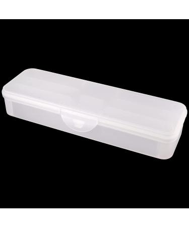 Beauticom Double-Layer Personal Storage Case for Nail Art Pens, Brushes, and Tools (Frosted White) - Buy Online on GoSupps.com