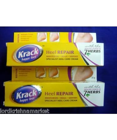 Krack Cream 100% herbal care foot cracked healing crack foot heel 25 gx 2 50 g