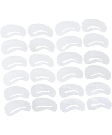 DOITOOL 72 Pcs 6 Sets Eyebrow Molds Gel Removing Tool Eyebrow Stencil Template Eyebrow Trimming Card mediumx3pcs As Shownx3pcs - Buy Online on GoSupps.com