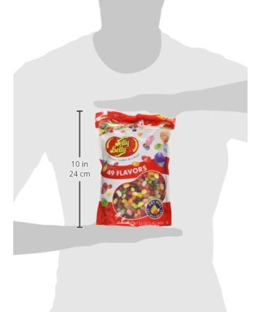 Jelly Belly Jelly Beans 49 Flavors 2 lb - Irresistible Variety in Every Bite - Buy Online on GoSupps.com