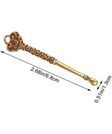 Ear Spoons Retro Brass Phoenix Portable Ear Cleaning Tool Ear Pick Ear Wax Remover Curette Cleaner Keychain Pendants - Buy Online on GoSupps.com
