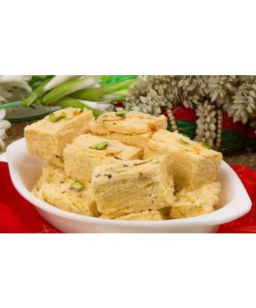 Rakhi Diwali Special (Soan Papdi 1kg) Gift Hamper for Brother Sister Delicious Indian Traditional Sweets Best Gift For All Occasions Tasty Treat For Family & Friends Sold By Kidzbuzz - Buy Online on GoSupps.com