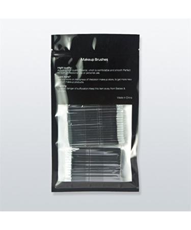 100 Pcs Disposable Makeup Lip Brushes - Soft Lipstick & Lip Gloss Applicators | Black Cosmetic Wands for Perfect Lips - Buy Online on GoSupps.com