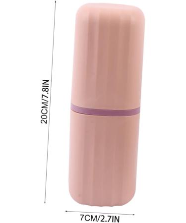 TOVINANNA 2pcs Travel Wash Cup & Toothbrush Case - Premium Bathroom Accessories & Container for Easy Travel - Buy Online on GoSupps.com