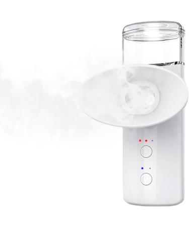 Eye Spa Mist Sprayer - Rechargeable Face Mister for Eyes with Handheld Facial Hydrator | Cool Mist Eye Steamer & Dropper Portable Mist Sprayer for Salon Travel Refreshing & Soothing Eye Care Mist - Buy Online on GoSupps.com