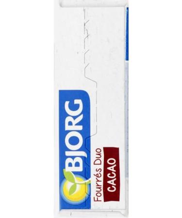  G n rique BJORG - Fourr s Duo Cacao 150G - Gourmet Organic Cookies - Gluten Free & Low Sugar - Lot Of 3 - Buy Online on GoSupps.com