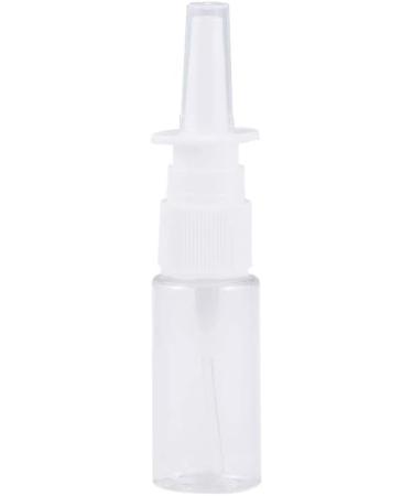 Supvox 10pcs Nasal Spray Bottle - 15ml Transparent Empty Plastic Bottles | Portable & Refillable | Ideal for Travel - Shop Now! - Buy Online on GoSupps.com